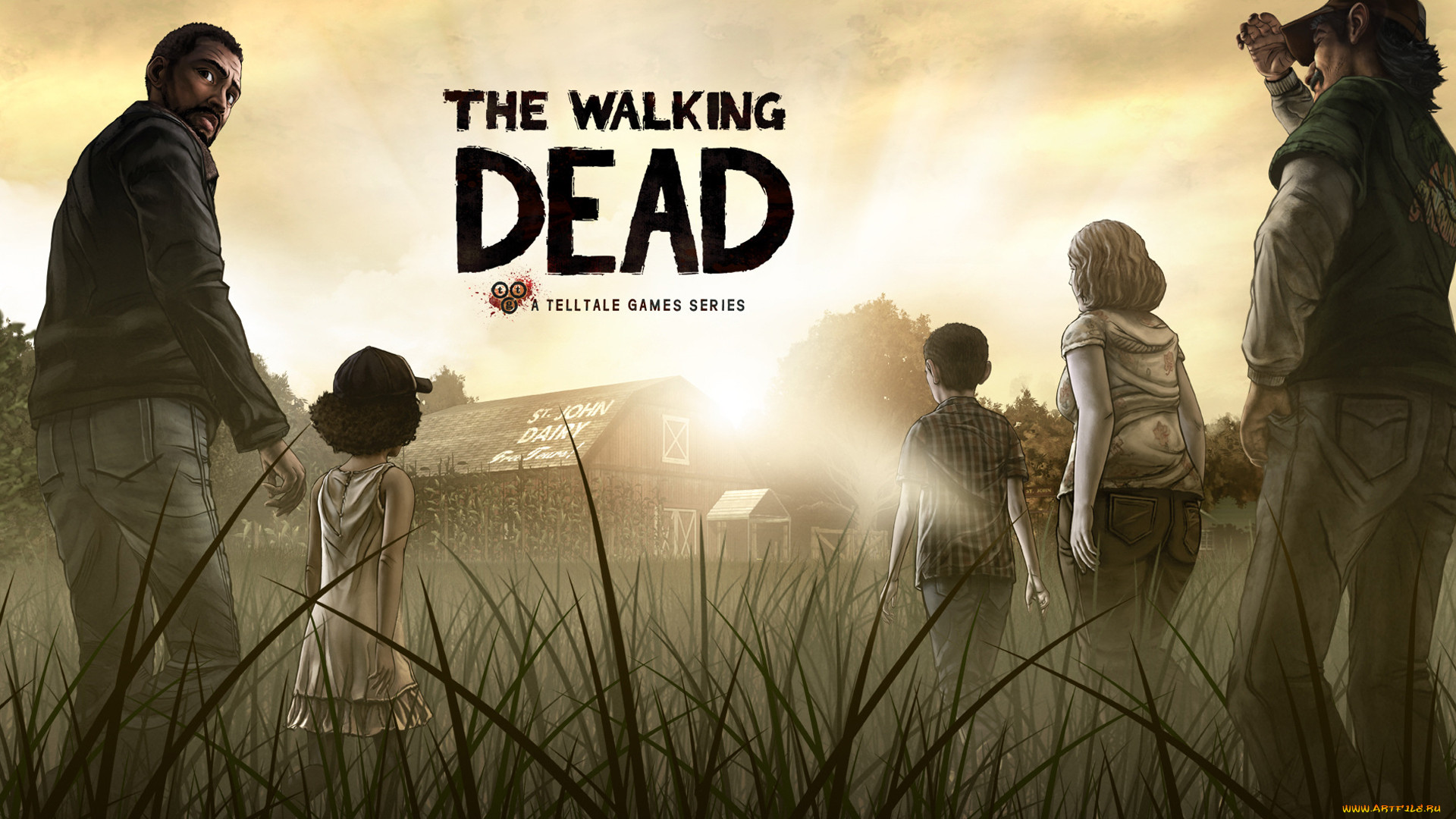 Обои The Walking Dead Видео Игры The Walking Dead: The Game, обои для  рабочего стола, фотографии the, walking, dead, видео, игры, game Обои для  рабочего стола, скачать обои картинки заставки на рабочий